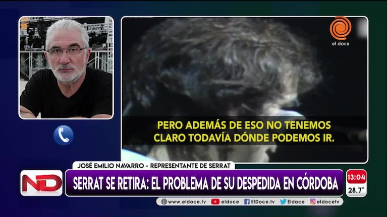 La gira de despedida de Serrat: "En Córdoba, no sabemos dónde ir a tocar"
