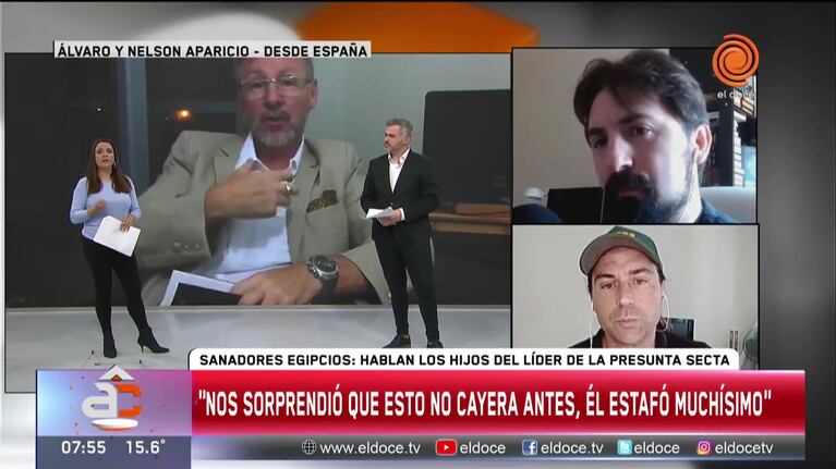 Exclusivo: el crudo testimonio de los hijos del líder de los "sanadores egipcios"