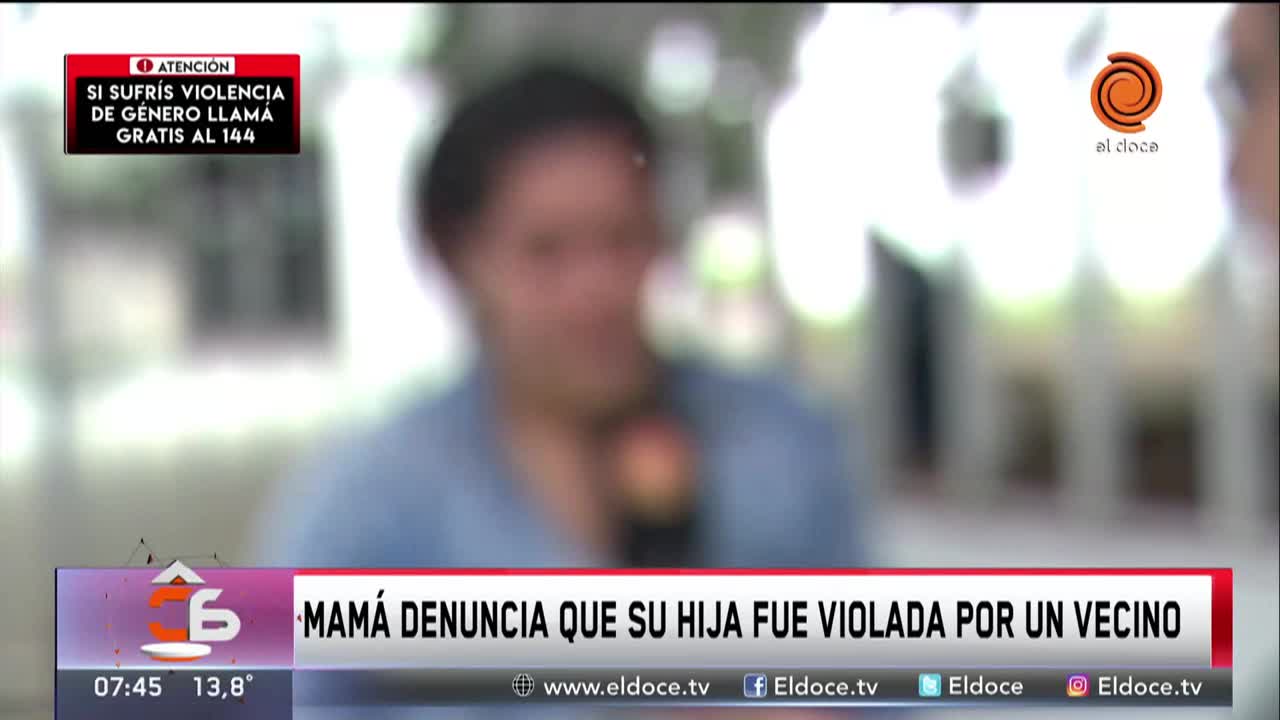 El relato de la mamá que denunció que su hija fue violada