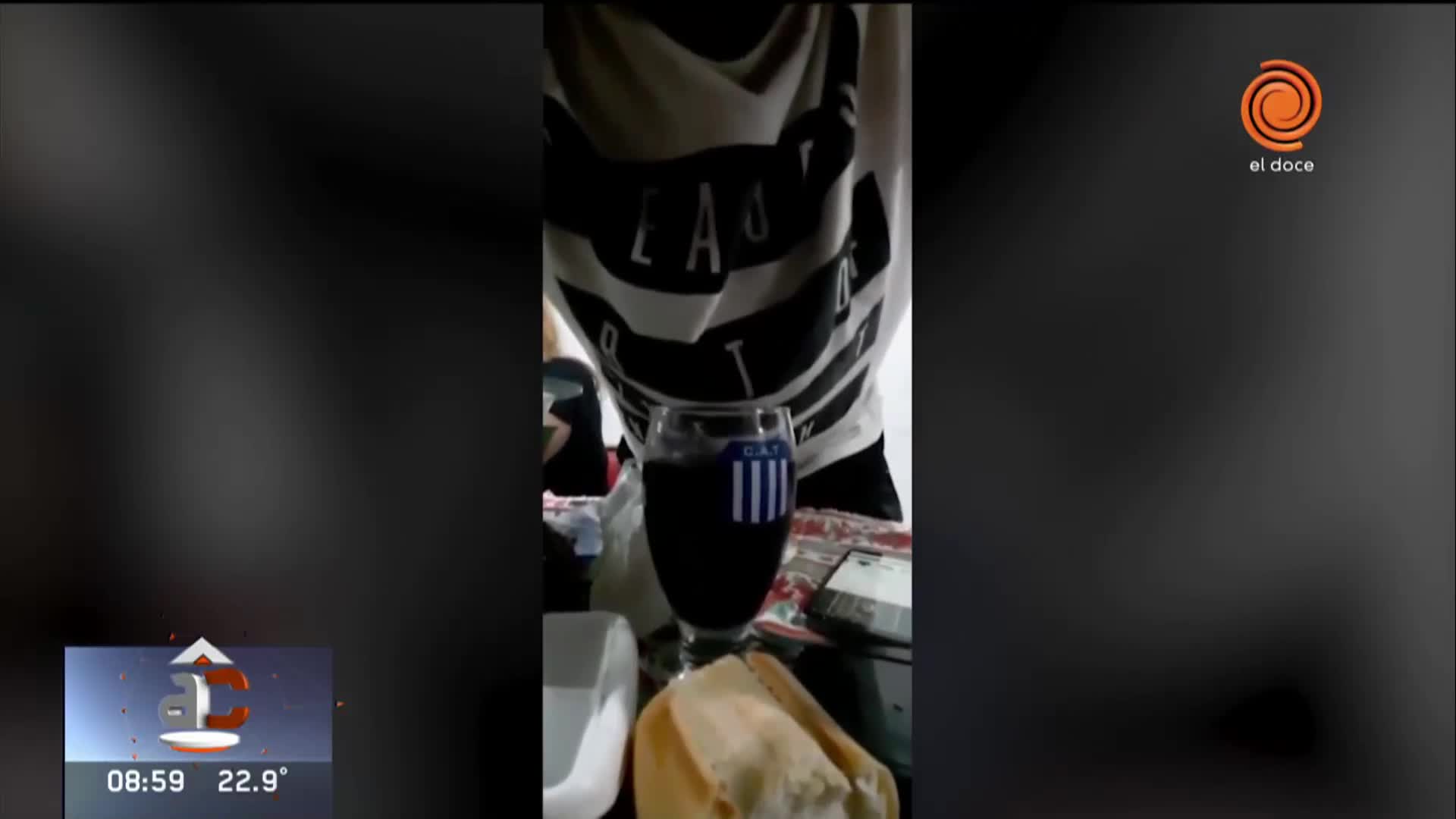 Su nuera lo sorprendió con una entrada para ver la final de Talleres 