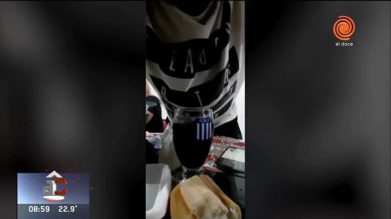 Su nuera lo sorprendió con una entrada para ver la final de Talleres