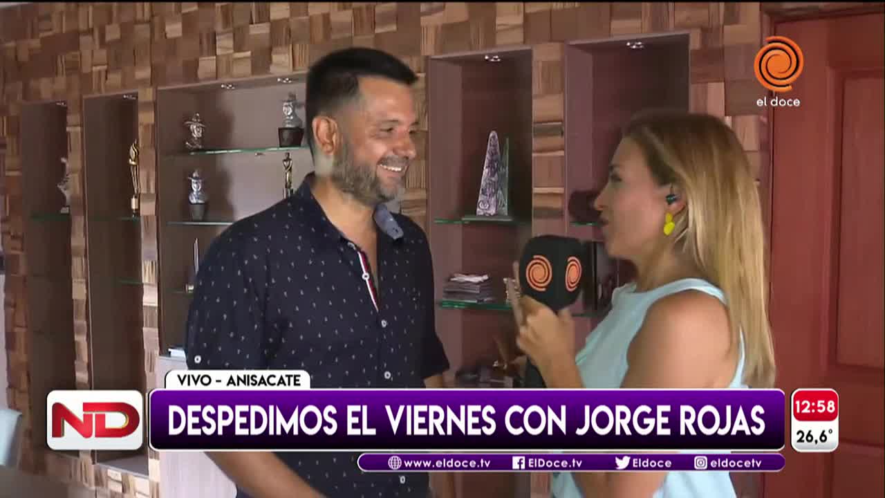 Jorge Rojas contó por qué bajó de peso