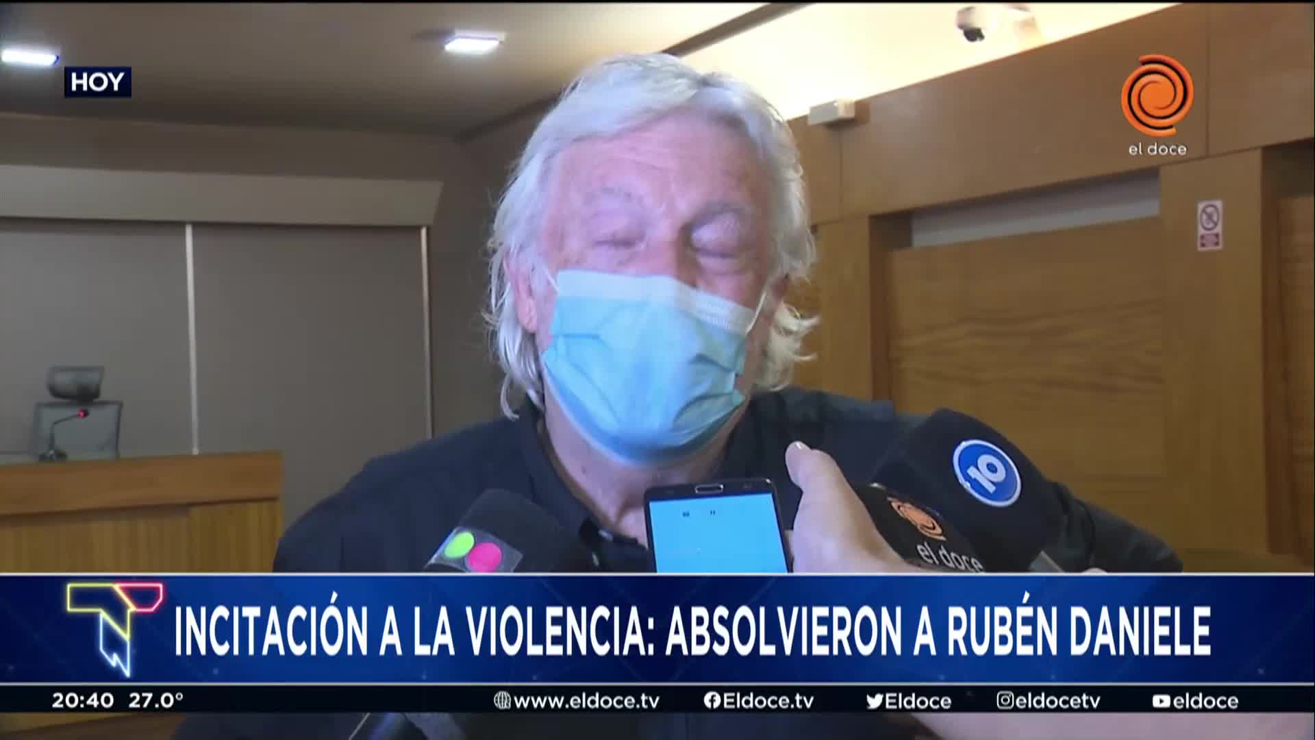 Daniele fue absuelto y aspira volver a dirigir el sindicato de los municipales