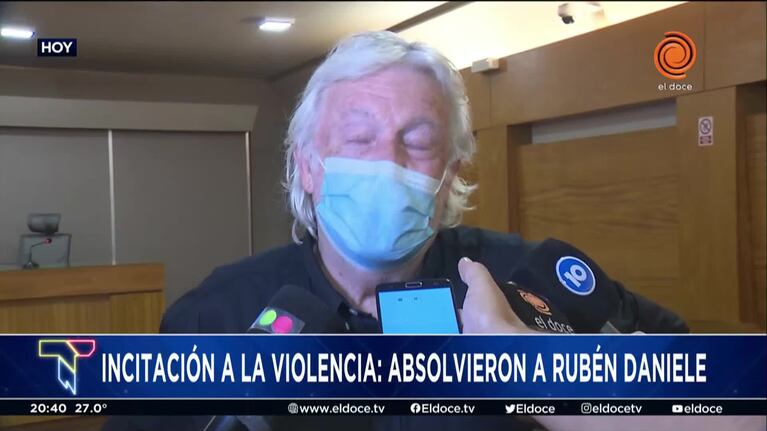 Daniele fue absuelto y aspira volver a dirigir el sindicato de los municipales