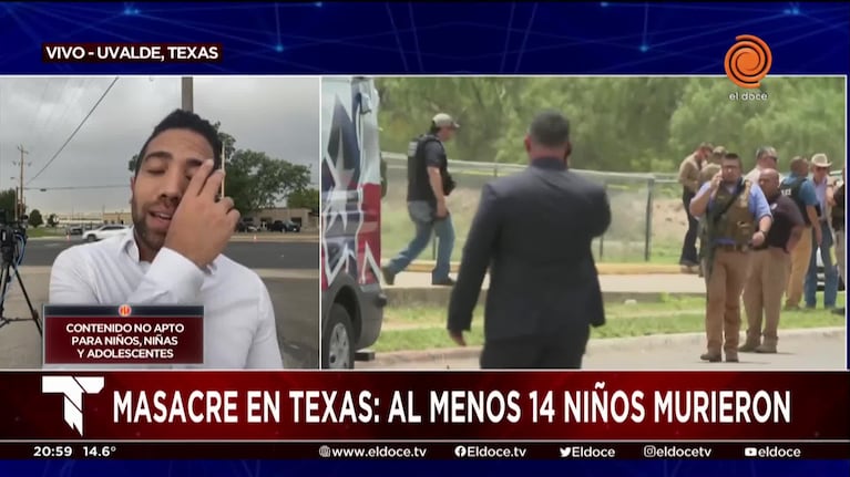 Masacre en una escuela de Texas: "Son horas muy críticas"