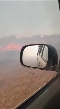 Avanza el incendio en La Calera