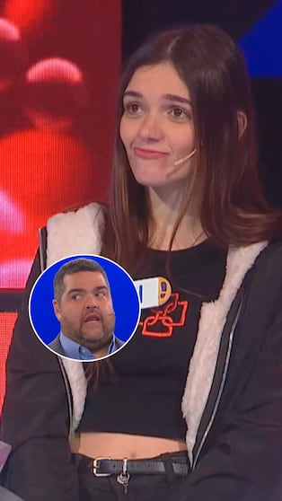 Las respuestas que preocuparon a Barassi en Ahora Caigo