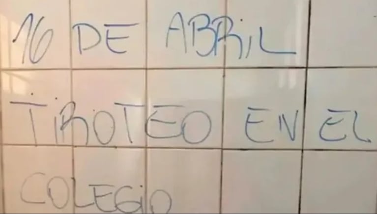 Explicaron cómo es el protocolo ante las amenazas de tiroteo en escuelas de Córdoba