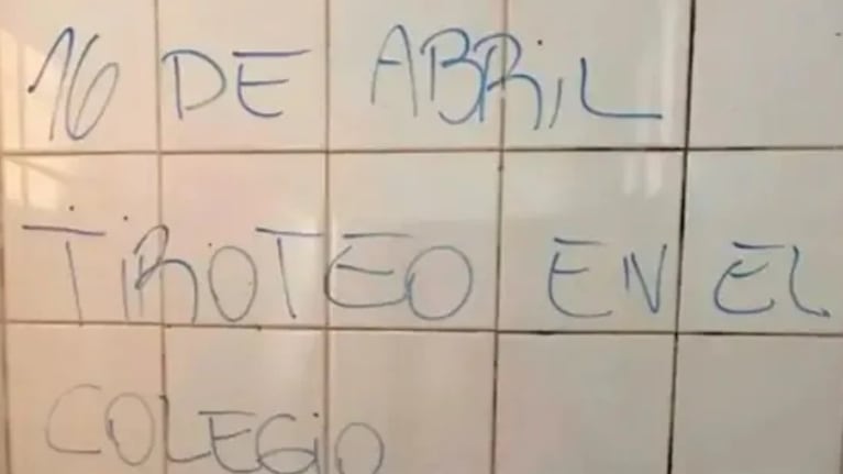 Explicaron cómo es el protocolo ante las amenazas de tiroteo en escuelas de Córdoba