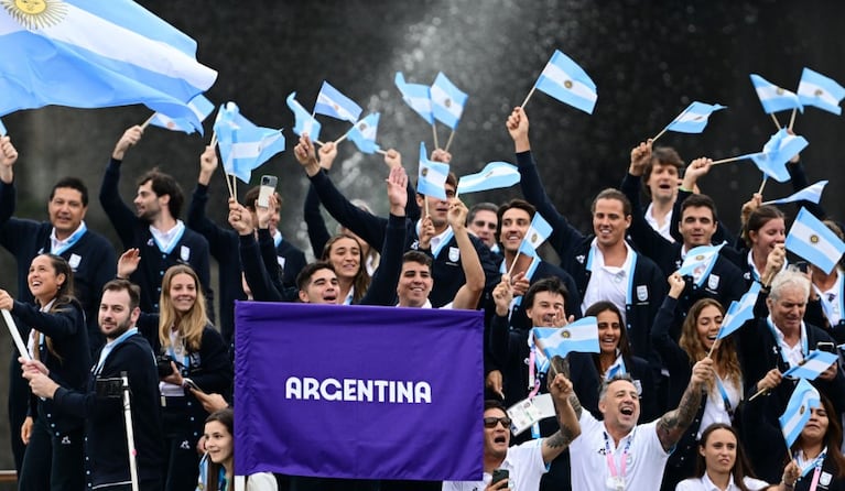 El “ingenuo” cantito de la delegación argentina en la apertura de los Juegos Olímpicos
