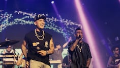 Monada y Desakta2 juntos en el estreno de "María"