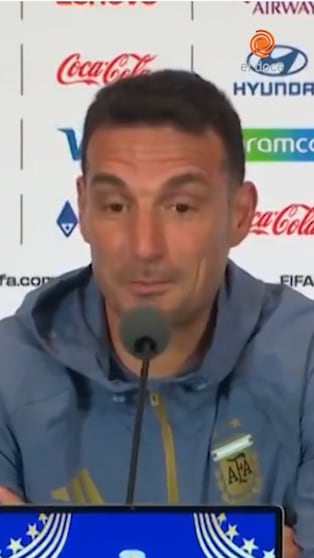 Scaloni resaltó el carácter argentino