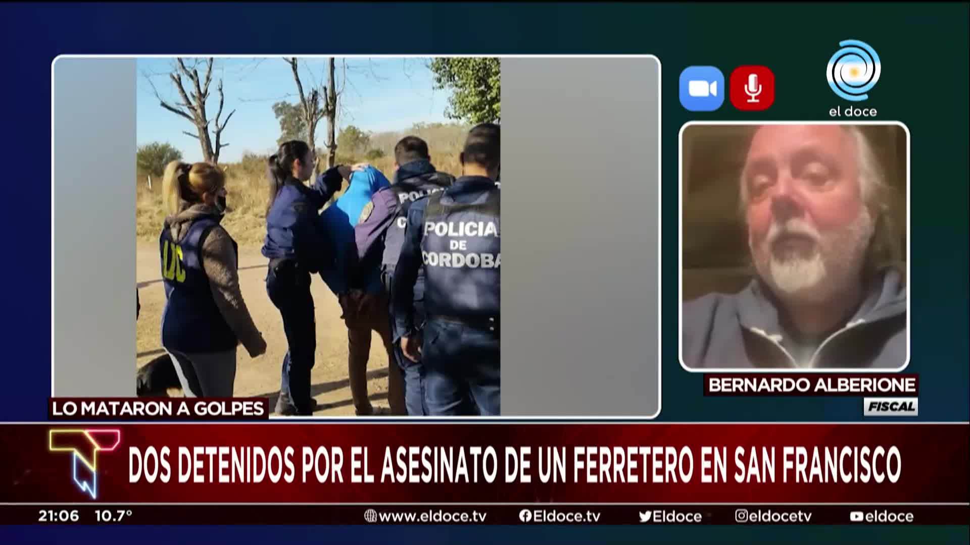 El fiscal Alberione habló sobre el crimen del ferretero en San Francisco