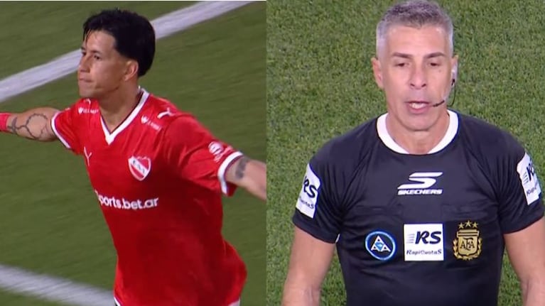 El polémico gol de Meza y el 1 a 1 de Independiente ante Instituto