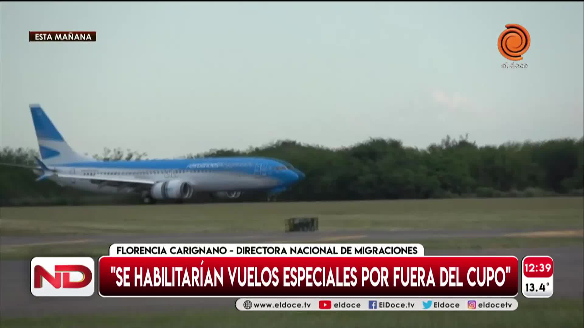 Podrían volver los vuelos internacionales al Aeropuerto Córdoba