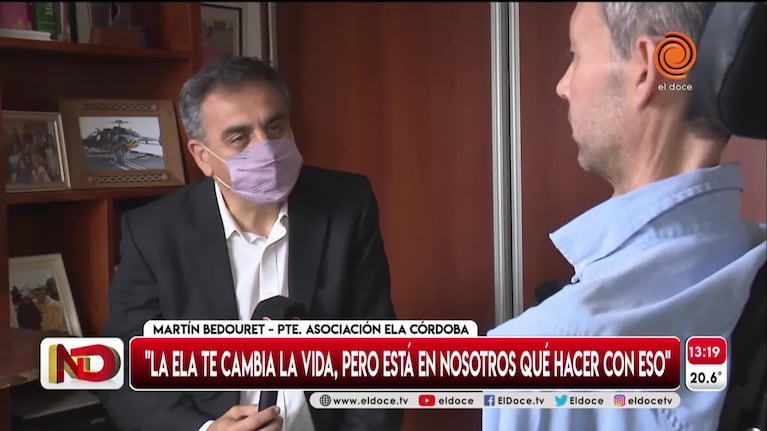 "La ELA te cambia la vida, pero está en nosotros qué hacer con ese cambio"