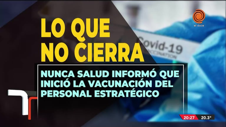 La vacunación en Córdoba: hay dudas en la prioridad para dar las dosis