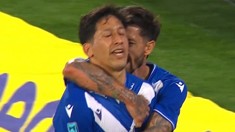 El gol de nuca de Aliendro y el 1 a 1 de Vélez ante Talleres
