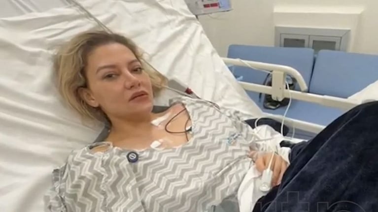 La ex pareja Cerimedo habló desde el hospital y lo acusó por el ataque de sicarios en su contra