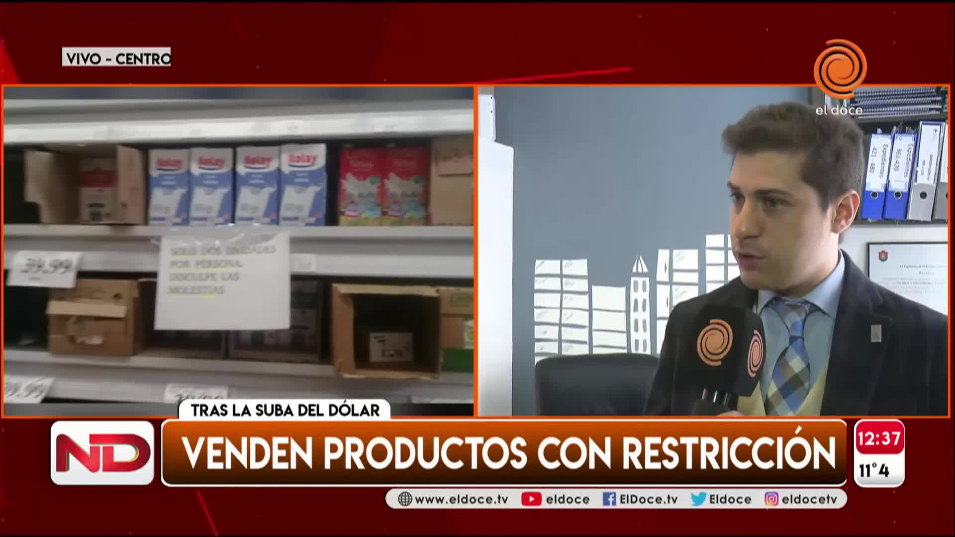 Irregularidades en los súper: limitan productos y suben precios