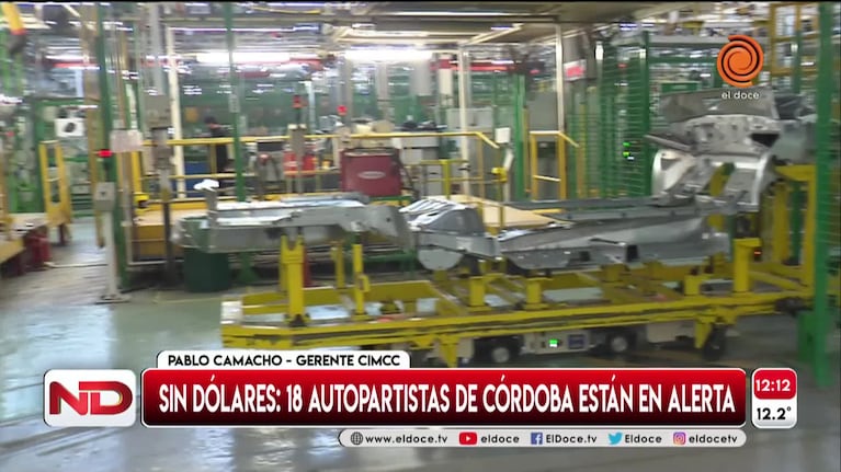 Alerta en autopartistas por la falta de dólares y problemas en la producción