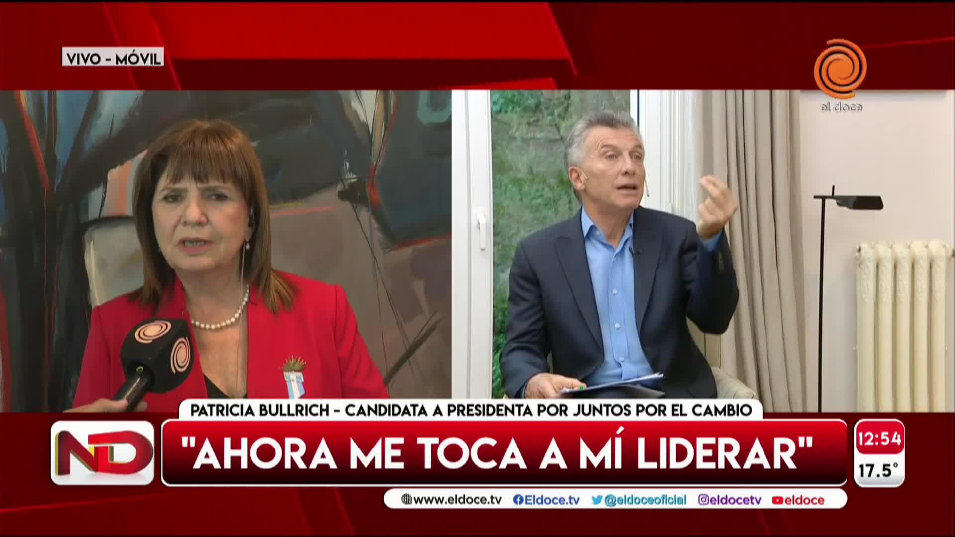 Patricia Bullrich aseguró que es la actual líder de Juntos por el Cambio