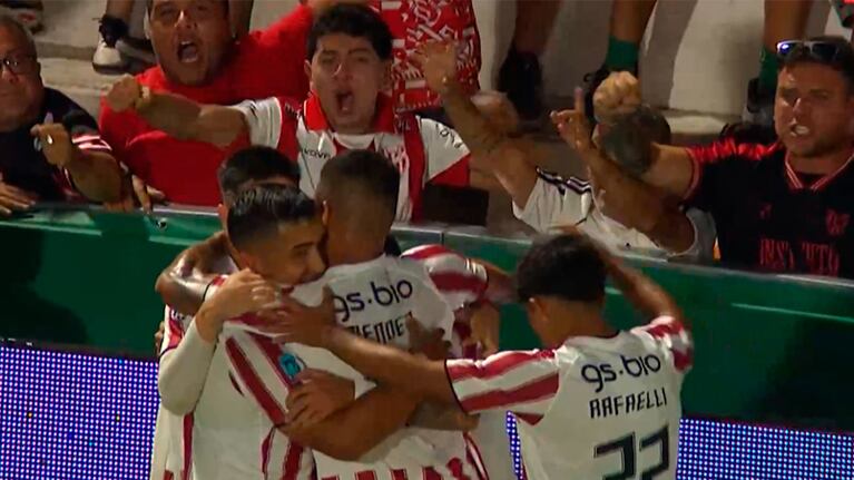 El gol agónico de Cerato para el 2 a 1 de Instituto ante Atlético Tucumán en Nueva Córdoba