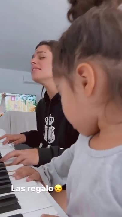 El divertido momento de Euge Quevedo junto a su hija