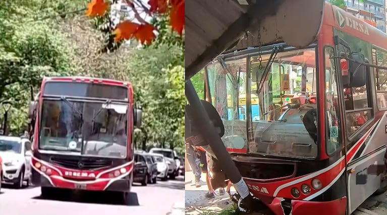 Otro colectivo se quedó sin frenos en Córdoba