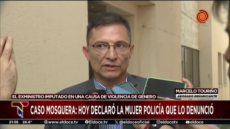 Detalles de la declaración de la mujer policía que denunció a Mosquera