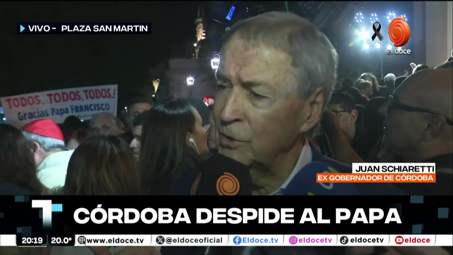 Schiaretti sobre el legado del papa Francisco