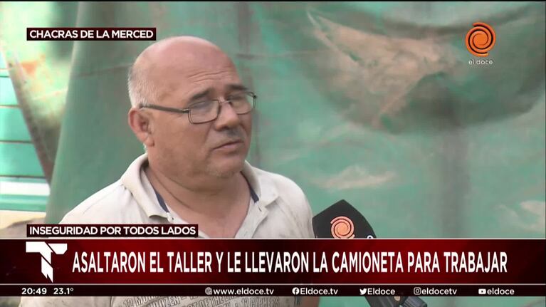 Córdoba: asaltaron un taller vestidos de policías