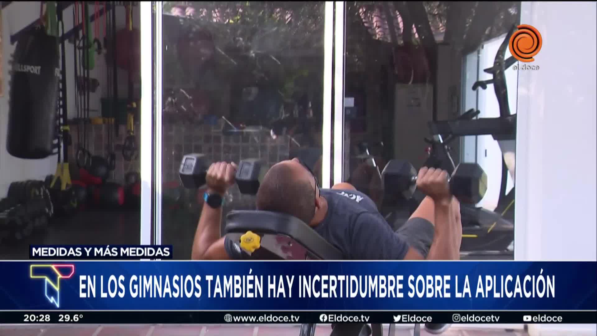 En los gimnasios también reina la incertidumbre respecto al pase sanitario