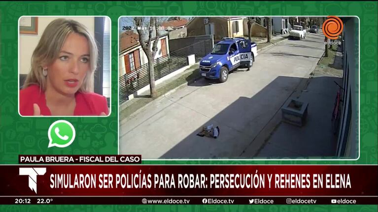 Asaltaron vestidos de policías: la fiscal detalló cómo se originó el tiroteo