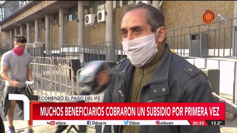 IFE: el crudo testimonio de cordobeses que cobraron un subsidio por primera vez