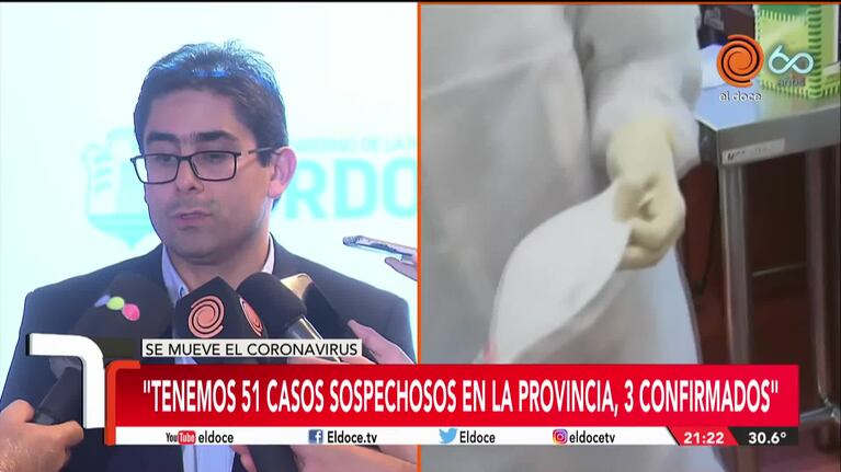 Diego Cardozo y la situación de las clases en Córdoba