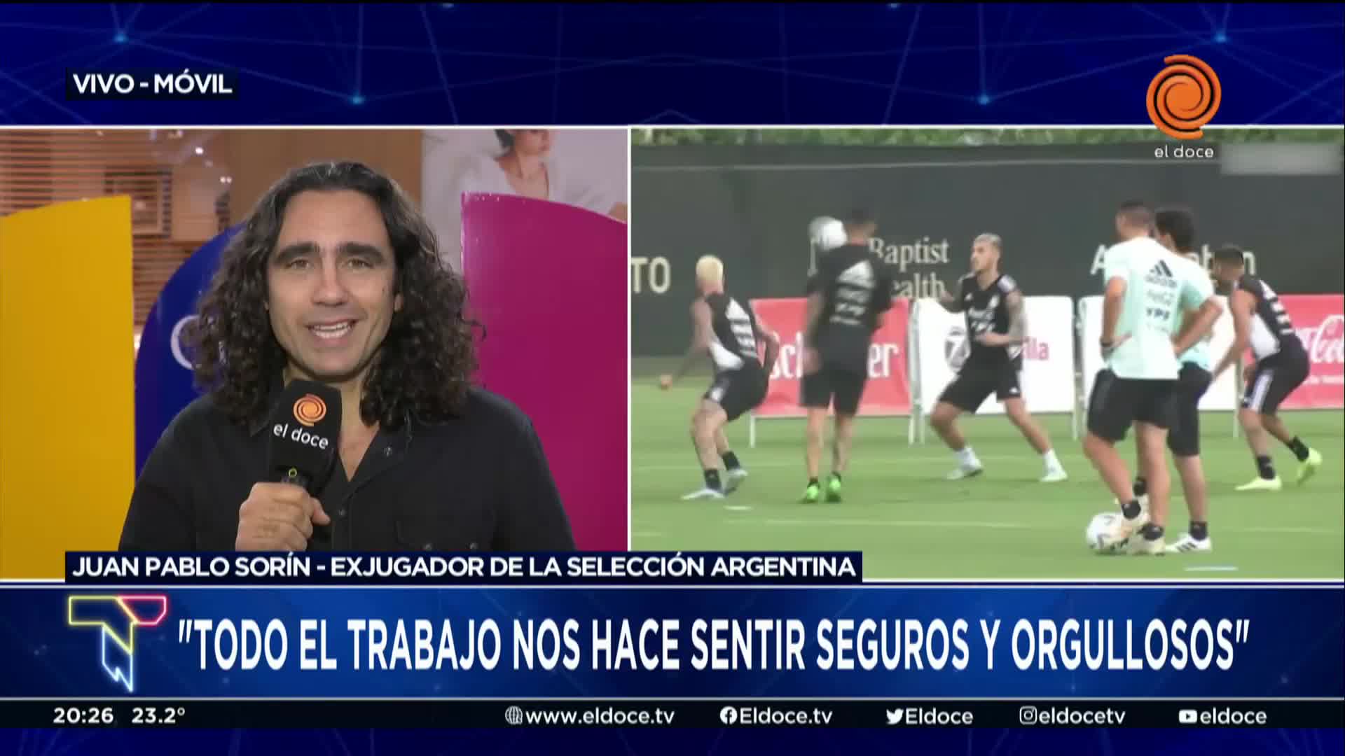 Juampi Sorín y su visión de Messi y la Selección Argentina en la previa de Qatar
