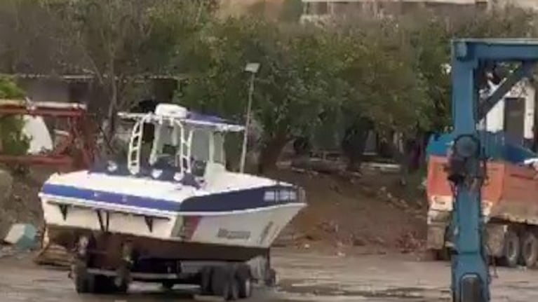 Así quedó el edificio donde vivía el cordobés con su familia