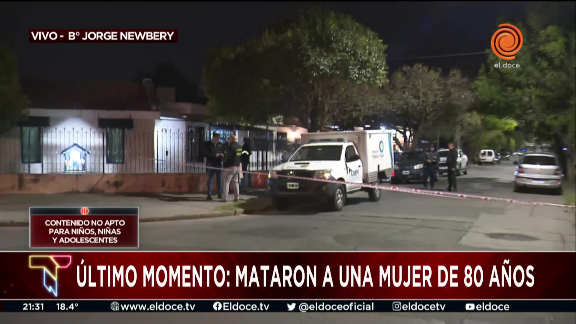 Córdoba: conmoción en el barrio de la jubilada asesinada