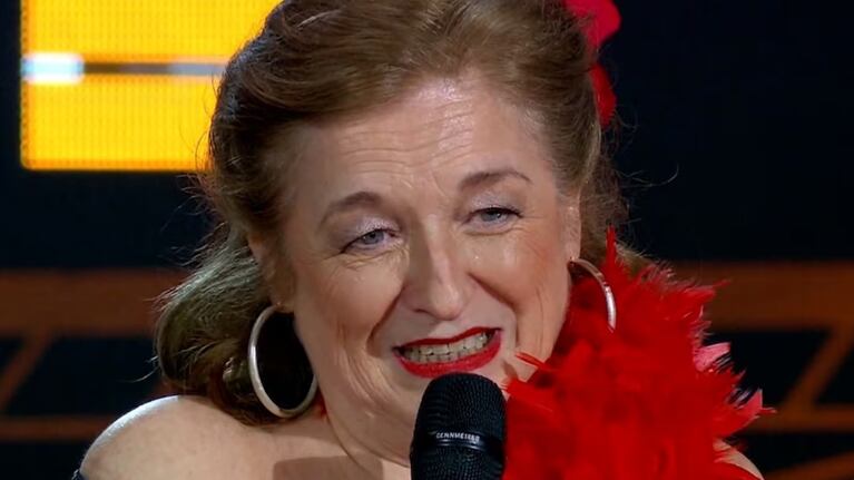 Una participante de 60 años brilló con un tango y sorprendió a Jimena Barón
