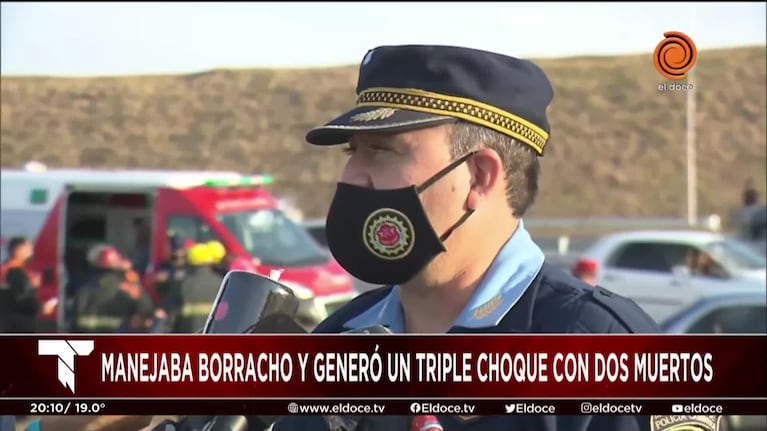 Borracho al volante ocasionó una tragedia en la Circunvalación