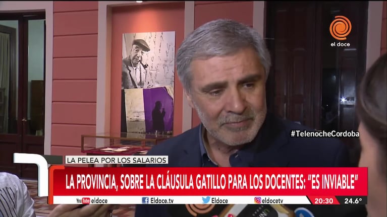 Walter Grahovac: "La cláusula gatillo es inviable"