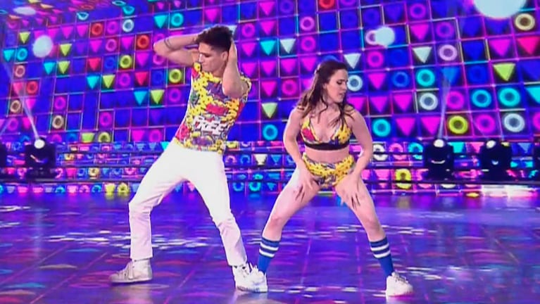 La cumbia de la primera semifinal del Bailando