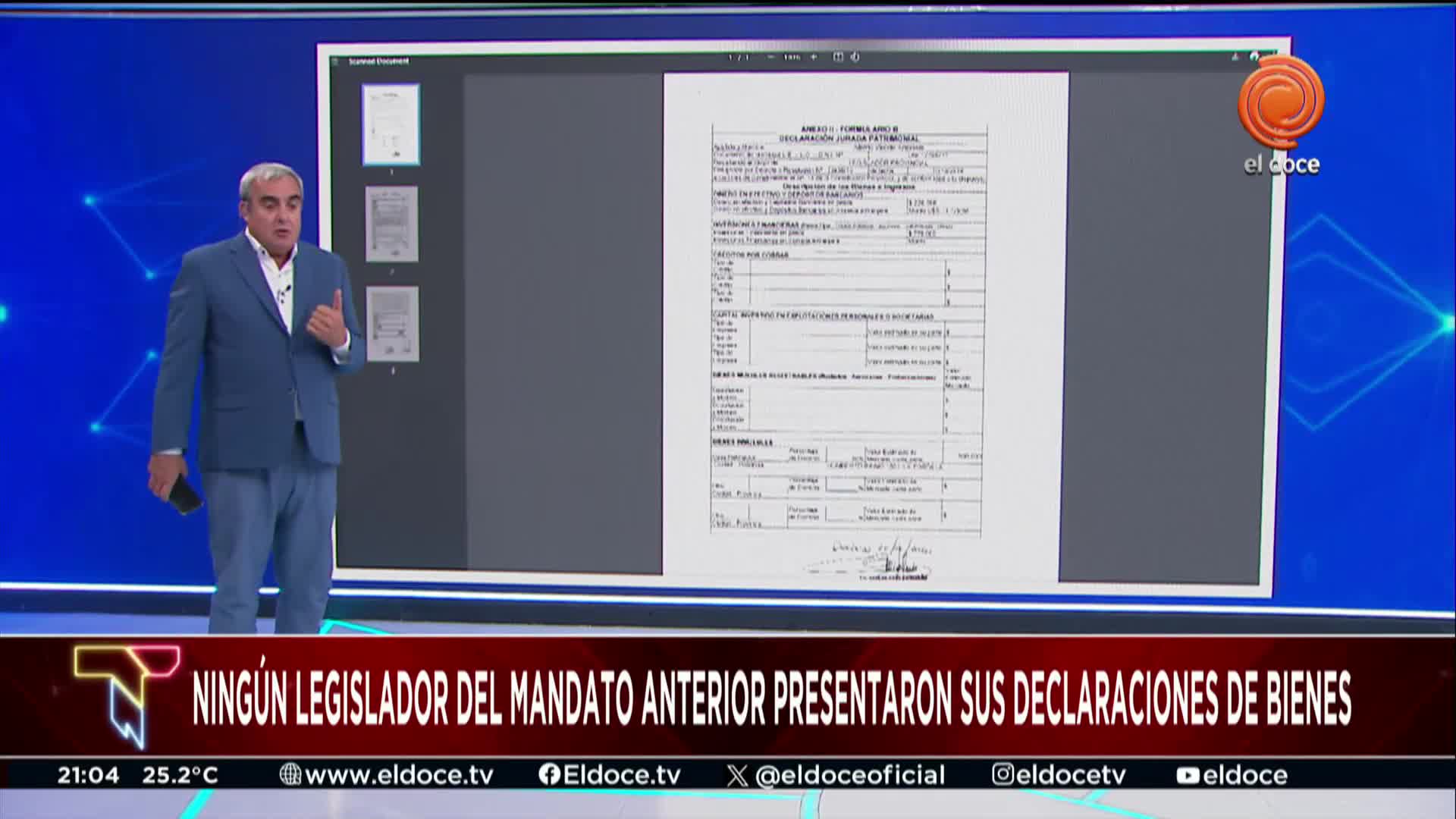 Legisladores sin declaraciones juradas