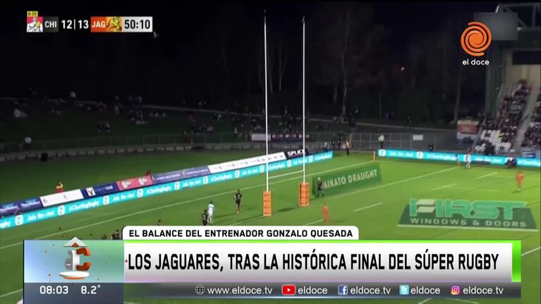 El entrenador de los Jaguares: las claves de los finalistas del Súper Rugby