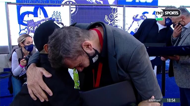 El homenaje a Maradona en Gimnasia-Patronato