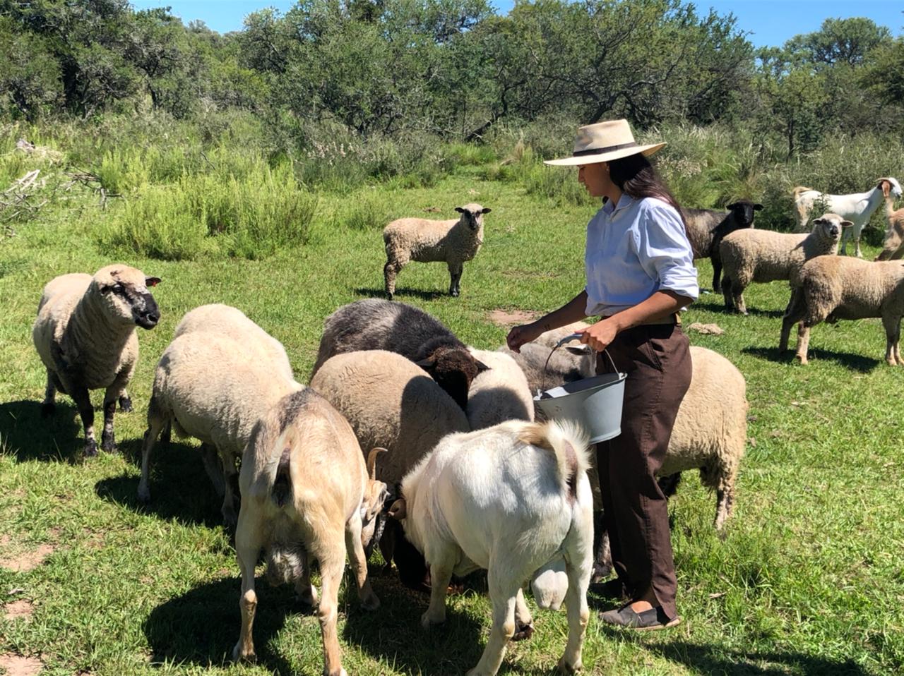 Tamara, una apasionada por el campo