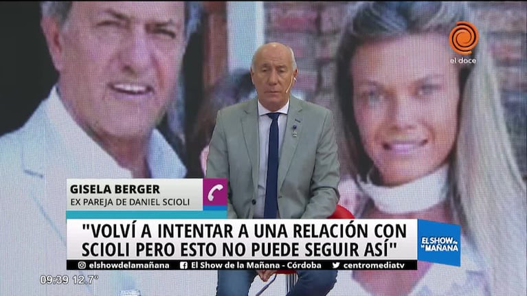 Berger: "Scioli no mira el momento para hacerme daño"