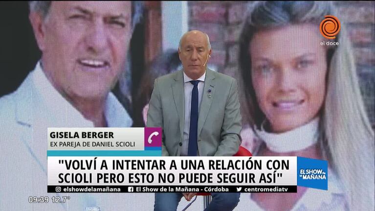 Berger: "Scioli no mira el momento para hacerme daño"