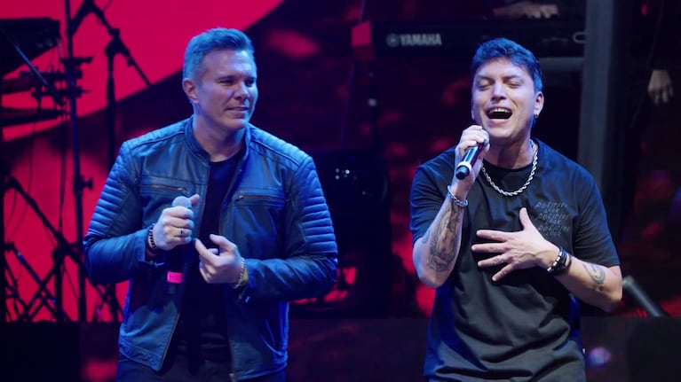 Banda XXI presentó “Besarte de nuevo” en vivo junto a Destino San Javier